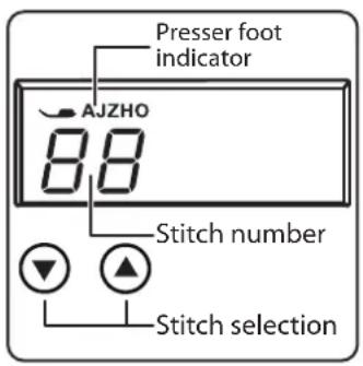 MEDION LIFE SD36 - Stitch type sett ings - 2