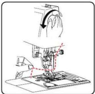MEDION LIFE SD36 - Bringing up the bobbin thread - 1