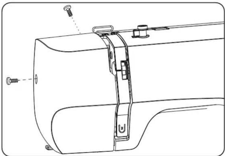 MEDION LIFE SM70 - Oil the needle mechanism behind the front flap - 1