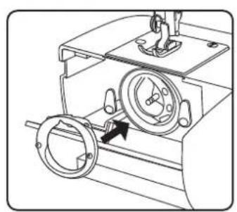 MEDION LIFE SM70 - Limpieza y lubricación de la caja de bobina - 7
