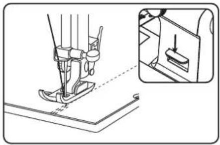 MEDION LIFE SM70 - Raising and lowering the presser foot - 2