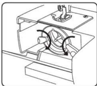 MEDION LIFE SM70 - Oil the needle mechanism behind the front flap - 3