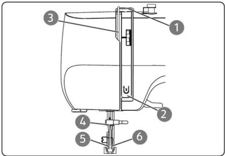 MEDION LIFE SM70 - Weergave van de bovendraadgeleiding - 1
