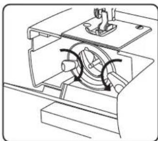 MEDION LIFE SM70 - Mise en place du pied-de-biche - 3