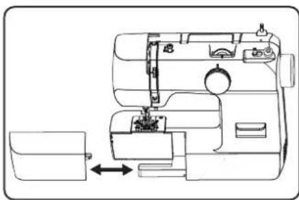 MEDION LIFE SM70 - Att aching and removing the extension table - 2