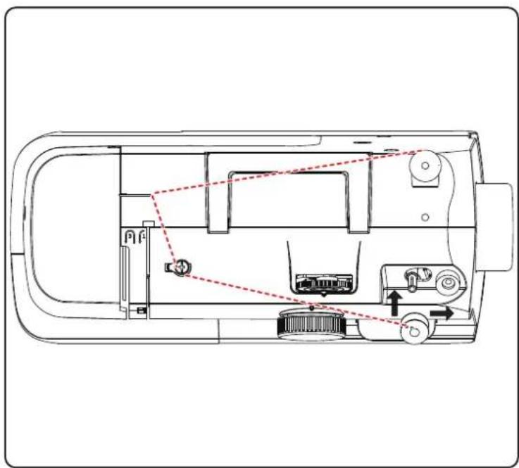 MEDION LIFE SM70 - 8.2.Onderdraadspoelopspoelen - 1