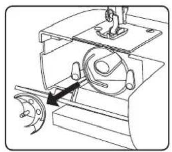 MEDION LIFE SM70 - Limpieza y lubricación de la caja de bobina - 3