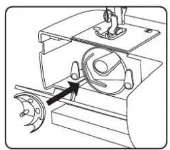 MEDION LIFE SM70 - Limpieza y lubricación de la caja de bobina - 6