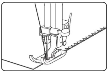 MEDION LIFE SM70 - Puntada de sobrehilado (overlock) - 2