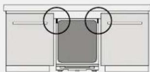 HAIER XS 6B4S3FSB-80 - Fixarea maşinii de bucatărie - 4