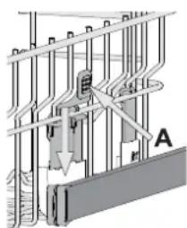 FRANKE FDW 614E5P E - AJUSTER LA HAUTEUR DU PANIER SUPERIEUR - 1
