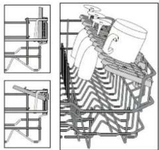 FRANKE FDW 614E5P E - KLAPPBARE KLAPPEN MIT VERSTELLBARER POSITION - 1
