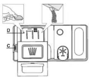 FRANKE FDW 614E5P E - RIEMPIMENTO DEL DISTRIBUTORE DETERSIVO - 1