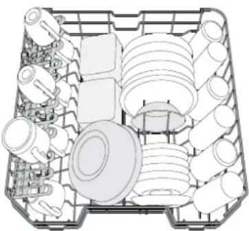 FRANKE FDW 614E5P E - PANIER SUPÉRIEUR - 1