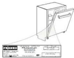 FRANKE FDW 614E5P E - Indique: - 1