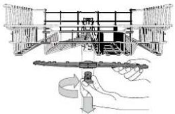 FRANKE FDW 614E5P E - DE SPROEIERARMEN REINIGEN - 1