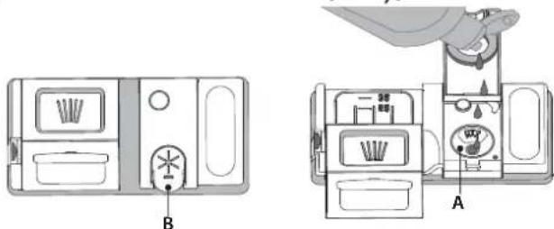FRANKE FDW 614E5P E - REMPLIR LE DISTRIBUTEUR DE LIQUIDE DE RINÇAGE - 1