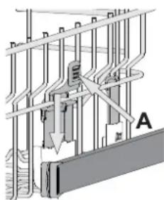 FRANKE FDW 614E5P E - AJUSTE DE LA ALTURA DE LA BANDEJA SUPERIOR - 1