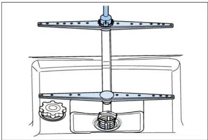 BERTAZZONI DW60S3UDXDP - BRACCI DI IRRORAZIONE - 1