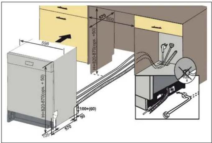 BERTAZZONI DW60S3UDXDP - CAUTION - 1