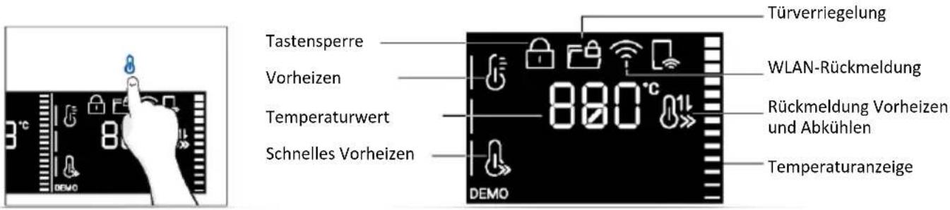 HAIER H6 ID46G5YTB - TEMPERATURMENÜ - 1