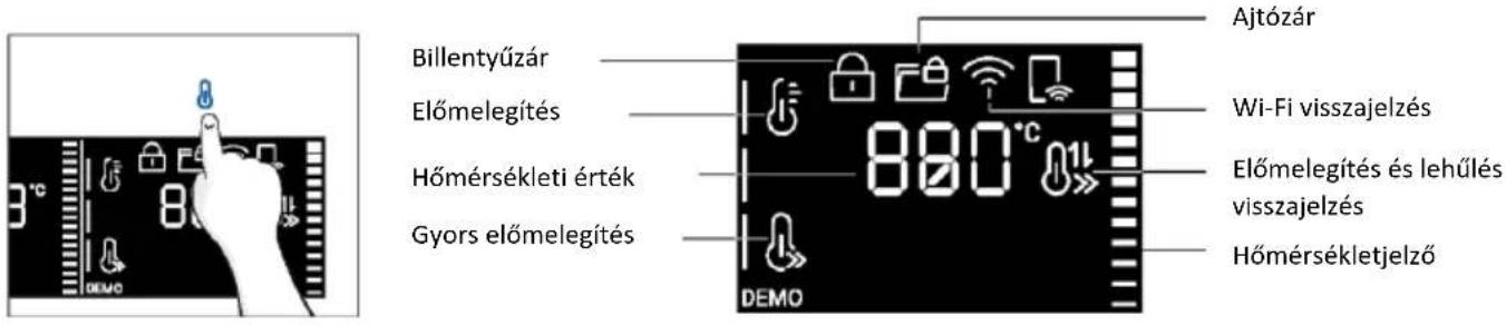 HAIER H6 ID46G5YTB - HÓMÉRSÉKLET MENÜ - 1