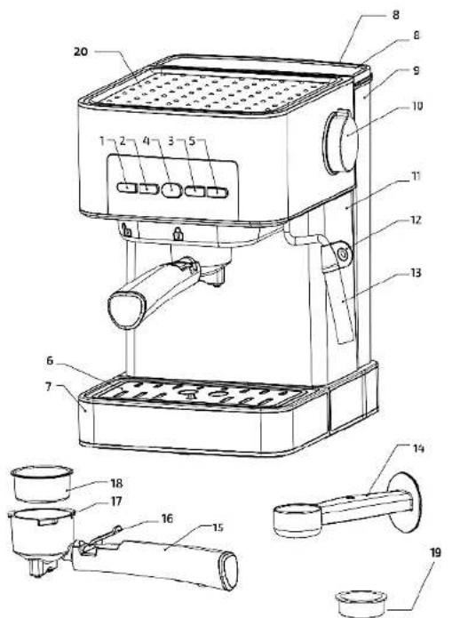 CECOTEC Power Espresso 20 Matic - COPYRIGHT - 1