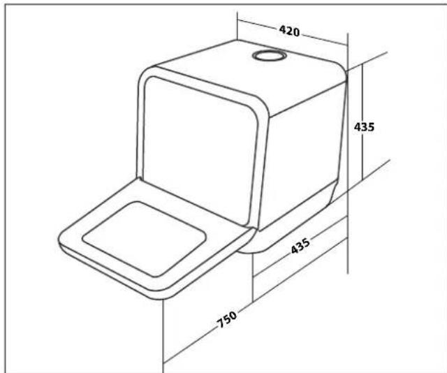 MEDION MD 37763 - Set-up and levelling - 2