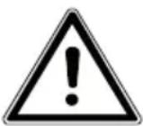 MEDION MD 16907 - Risk of injury. - 1