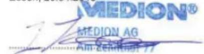 MEDION MD 16907 - Harmonisierte EN-Fach- und Grundnorm / Harmonized EN-standards: - 1