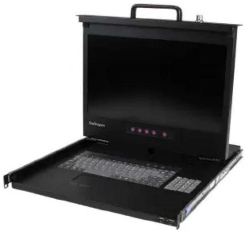 StarTech.com RKCONS17HD - LCD フロトUSBハフロトUSB一部1U17イデ1080p - 1