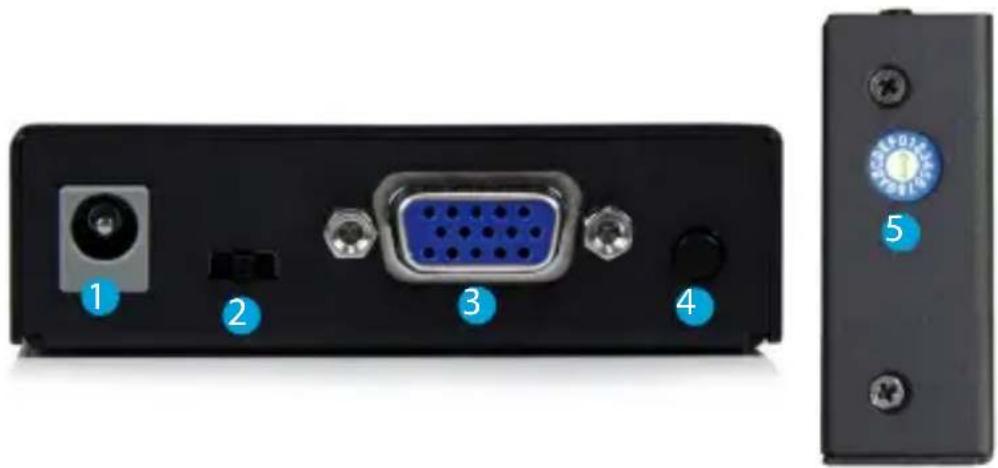 StarTech.com ST122VGA - Vue de Face - 2