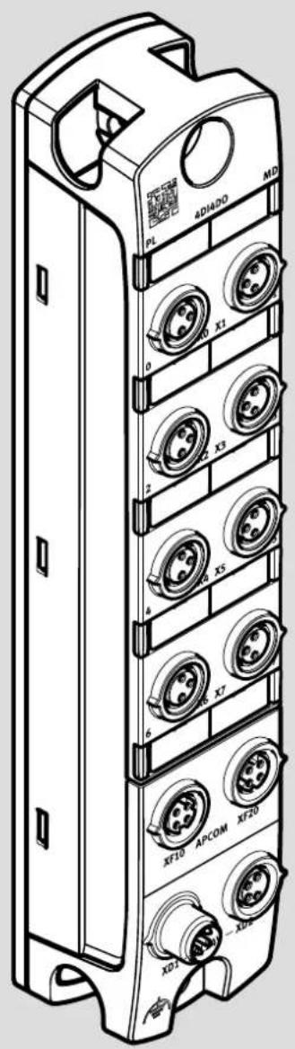 Festo CPX-AP-I-4DI4DO-M8-3P - Module d'entrée/sortie numérique - 1