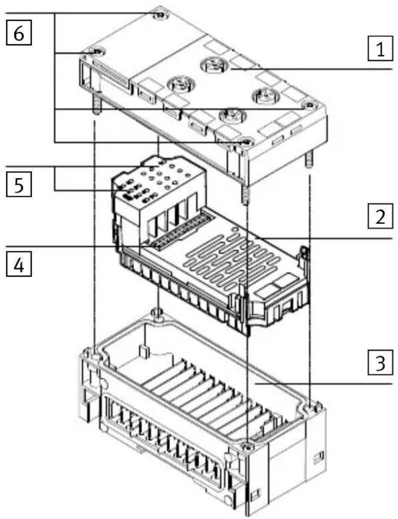 Festo CPX-4AE-T - Organes de signalisation et de connexion - 1