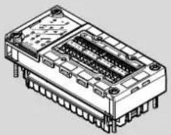 Festo CPX-2ZE2DA - Module d'entrée/de sortie CPX-2ZE2DA - 1