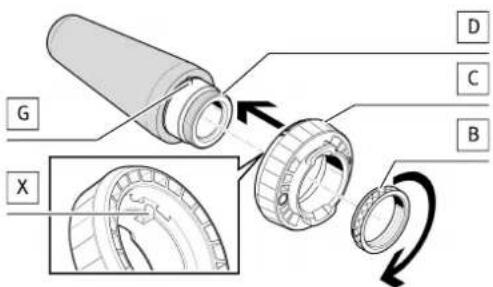 Festo DHAS-GA-B22-S - Remplacement de l'embout préhenseur à changement de forme - 3