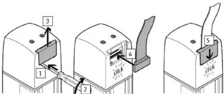 Festo EHMD-40-RE-GP - Potentiel de référence sûr sur l'alimentation électrique du régulateur de servo-entraînement - 3