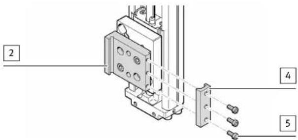 Festo EHAM-E20-40 - Fixer le rail pour le serrage en queue d'aronde - 1