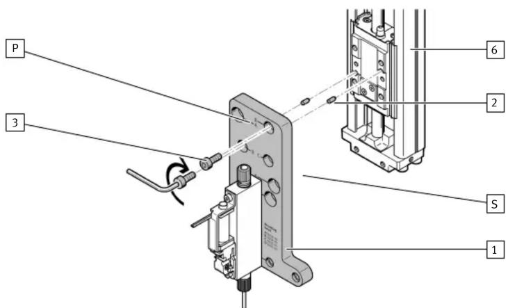 Festo EHAM-MA-E19-25-C11 - Connexion VTOE avec EGSC / EGSK - 2