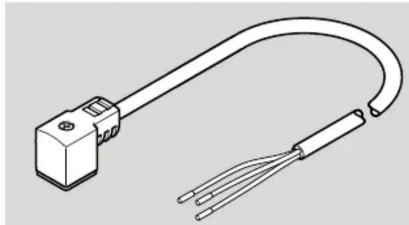 Festo NEBV - Câble de liaison NEBV-C1SW3-K-...-LE3-S9 - 1
