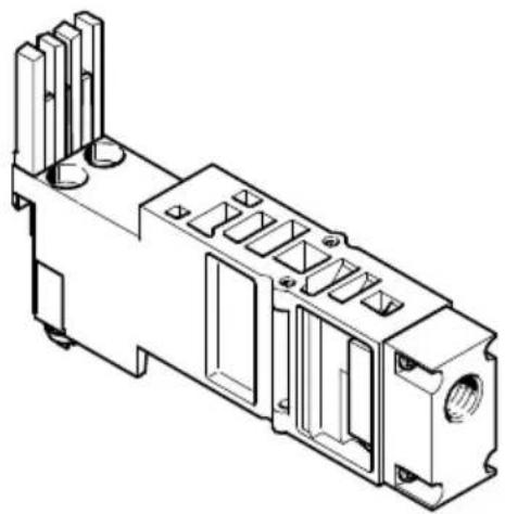 Festo MPAL-VI - Plaque d'alimentation verticale - 1