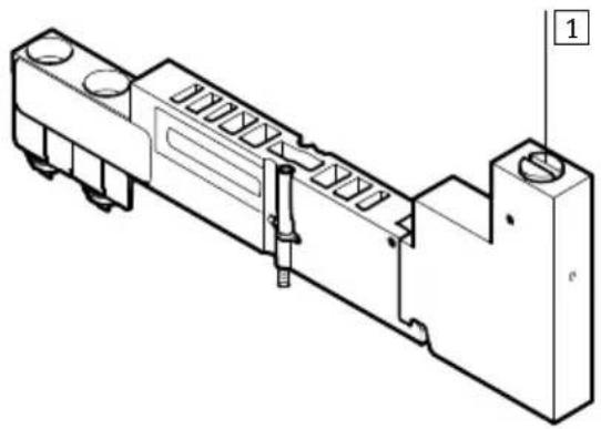 Festo MPAL-VI - Plaque d'isolement verticale - 1