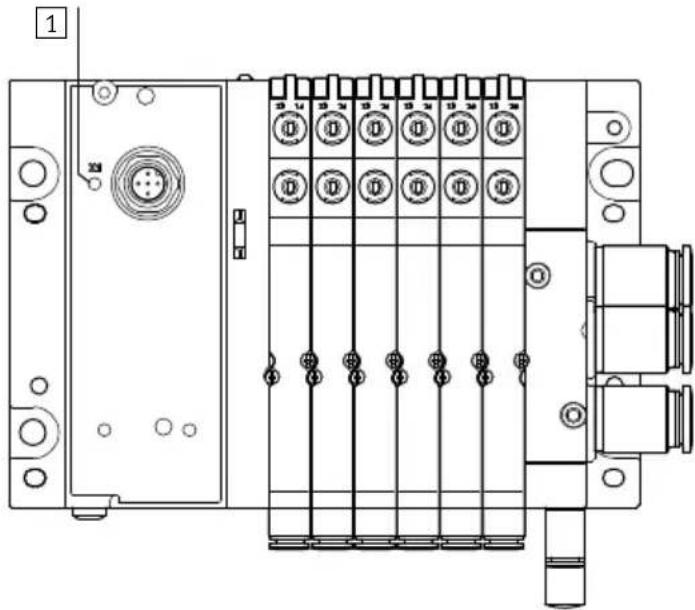 Festo MPAL-VI - Plaque d'extrémité gauche avec interface I-port/IO-Link - 1