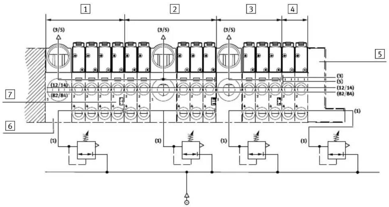 Festo MPAL-VI - Formation de zones de pression - 2