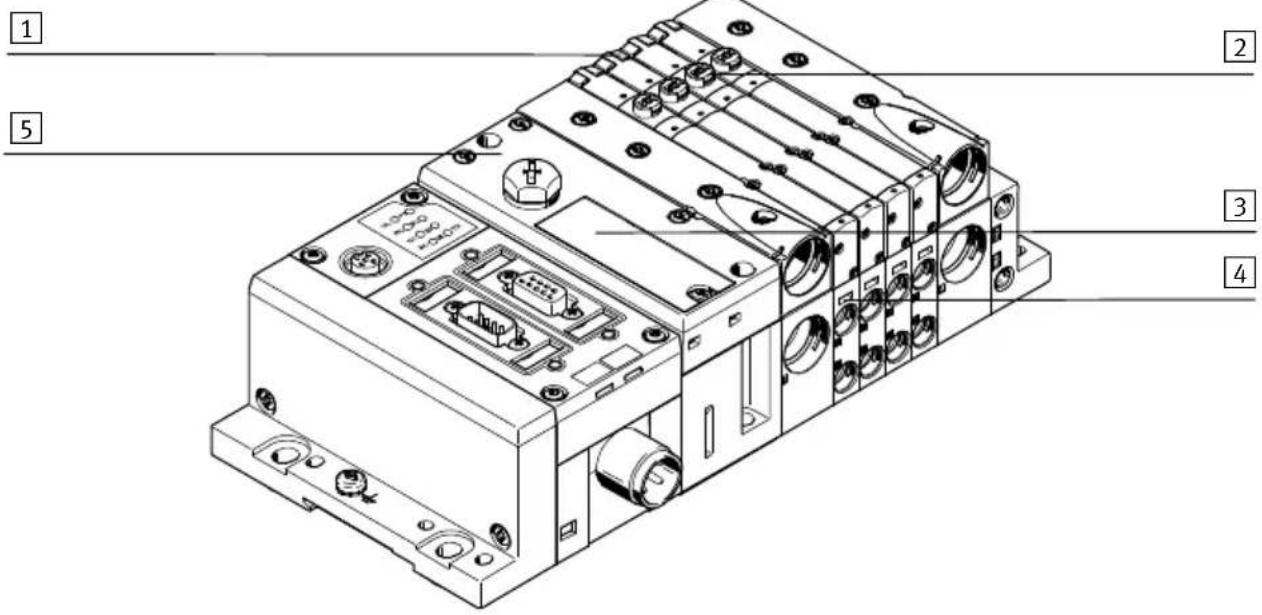 Festo MPAL-VI - Terminal de distributeurs - 1