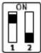 Festo CPX-CEC-M1-V3 - Micro-interrupteur DIL 2 : terminaison du bus CAN - 2