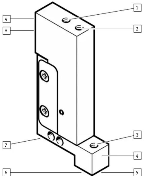 Festo DGSC-6-10-P-L - Structure du produit - 1