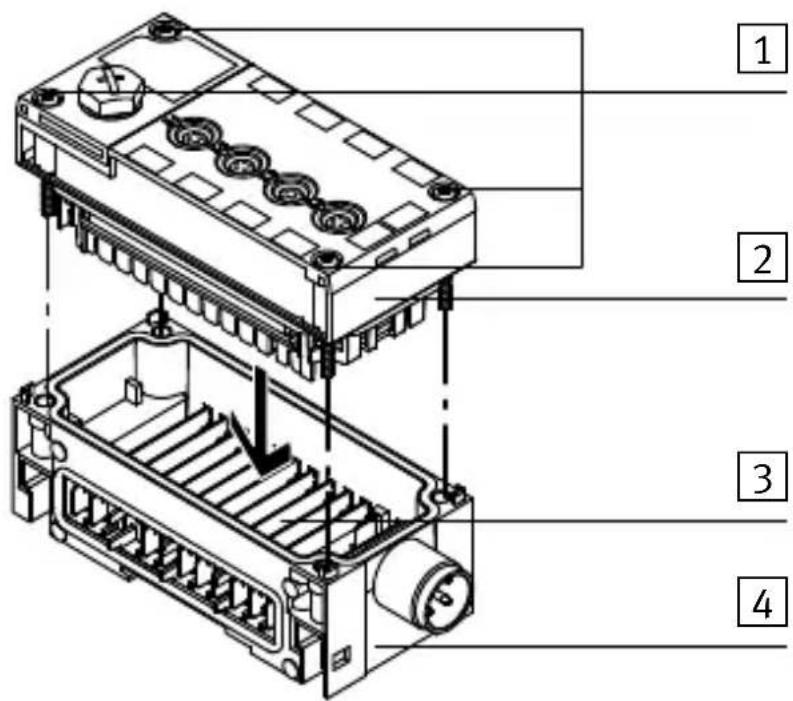 Festo CPX-CP-4-FB - Montage - 1