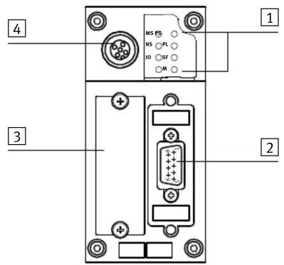 Festo CPX-FB14 - Éléments de connexion et d'affichage - 1
