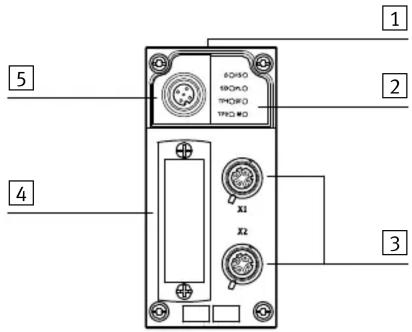 Festo CPX-FB39 - Éléments de connexion et d'affichage - 1